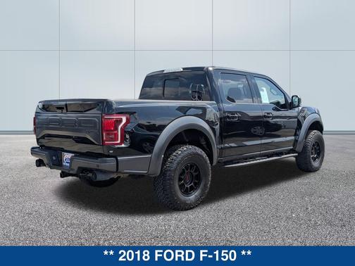 SHADOW BLACK 2018 Ford F-150 Raptor