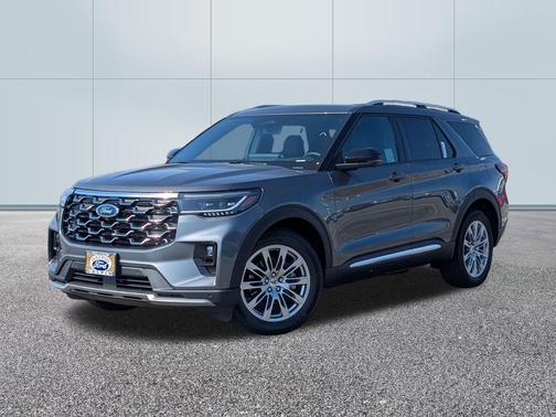 CARBONIZED GRAY METALLIC 2026 Ford Explorer Platinum