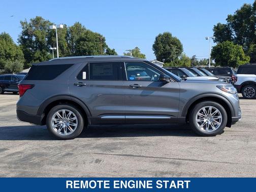 CARBONIZED GRAY METALLIC 2026 Ford Explorer Platinum