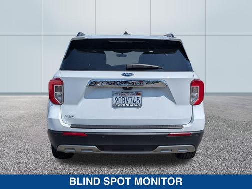OXFORD WHITE 2023 Ford Explorer XLT