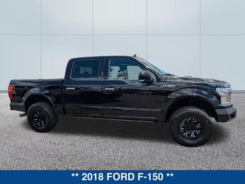 SHADOW BLACK 2018 Ford F-150 Limited