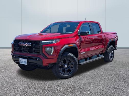 Volcanic Red Tintcoat 2023 GMC Canyon Elevation