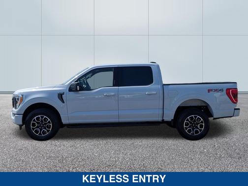 SPACE WHITE METALLIC 2022 Ford F-150 XLT