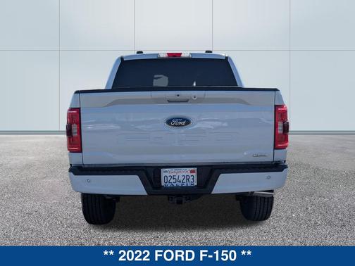 SPACE WHITE METALLIC 2022 Ford F-150 XLT