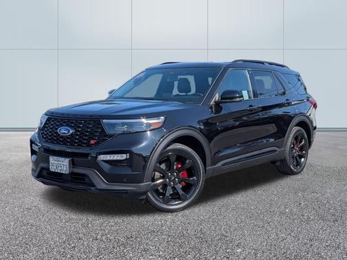 Agate Black Metallic 2023 Ford Explorer ST