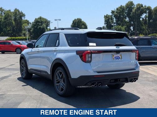 SPACE WHITE METALLIC 2026 Ford Explorer ST