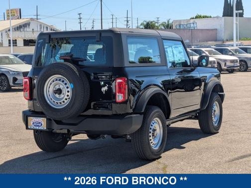 SHADOW BLACK 2026 Ford Bronco Base