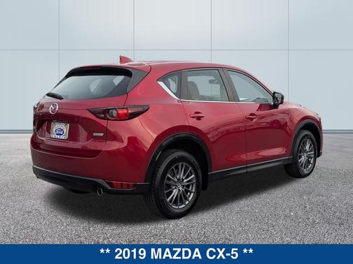 Soul Red Crystal Metallic 2019 Mazda CX-5 Sport