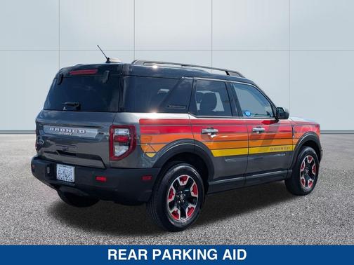 CARBONIZED GRAY METALLIC 2025 Ford Bronco Sport Free Wheeling