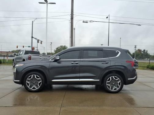 Gray 2022 Hyundai SANTA FE Limited