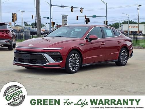 Red 2024 Hyundai SONATA Hybrid SEL
