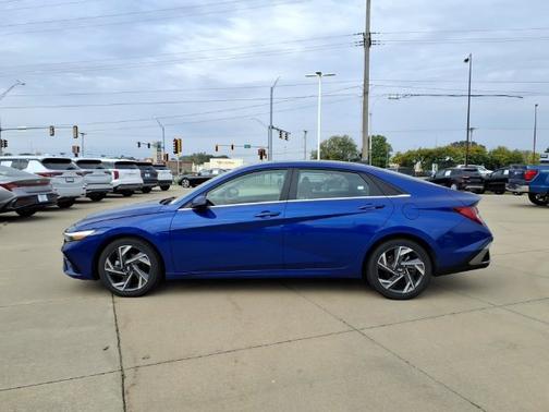 Blue 2025 Hyundai ELANTRA Limited