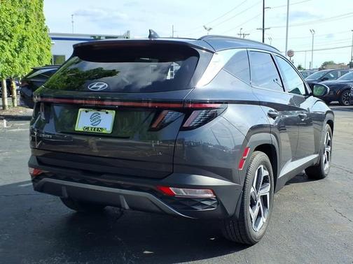Gray 2022 Hyundai TUCSON Limited