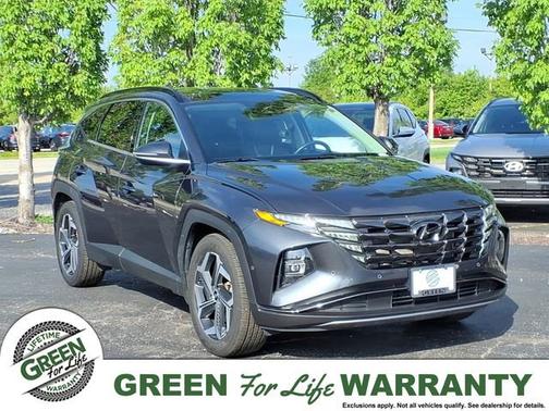 Gray 2022 Hyundai TUCSON Limited