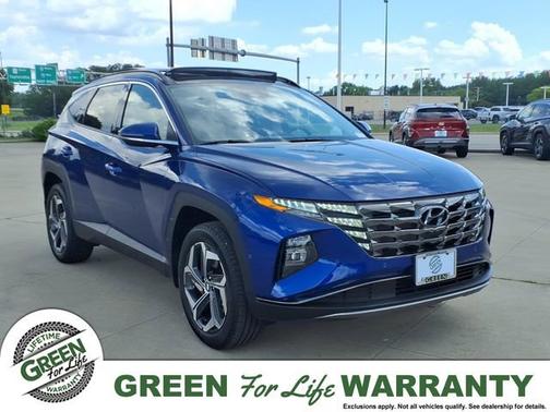 Blue 2023 Hyundai TUCSON Limited
