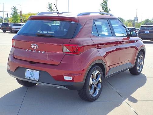 Red 2024 Hyundai VENUE SEL