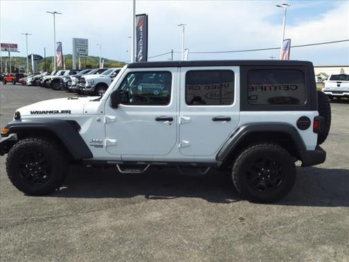 Bright White Clearcoat 2019 Jeep Wrangler Unlimited Sport