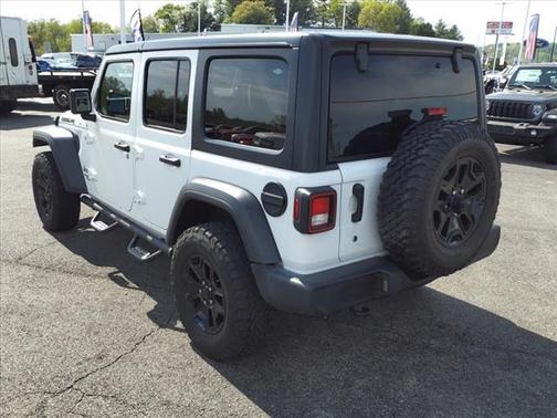 Bright White Clearcoat 2019 Jeep Wrangler Unlimited Sport