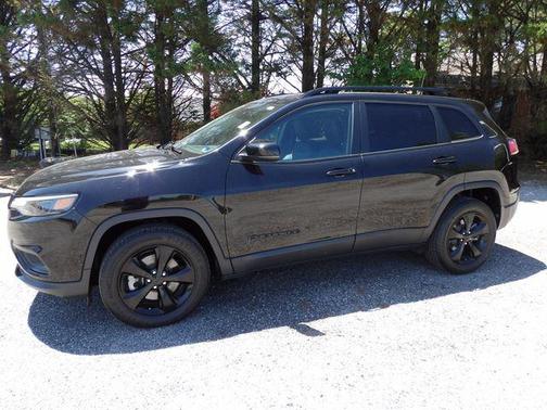 Diamond Black Crystal Pearlcoat 2021 Jeep Cherokee Altitude