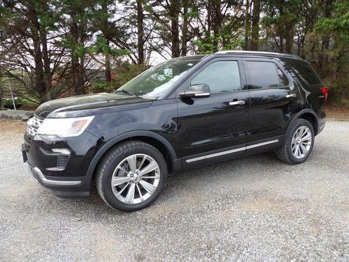 Black Metallic 2019 Ford Explorer Limited