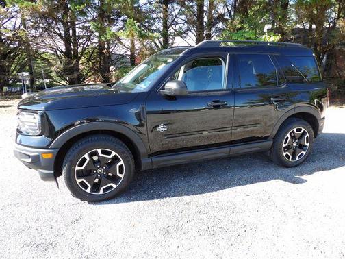 Shadow Black 2021 Ford Bronco Sport Outer Banks