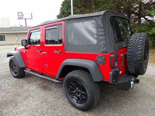 Firecracker Red Clear Coat 2015 Jeep Wrangler Unlimited Willys Wheeler