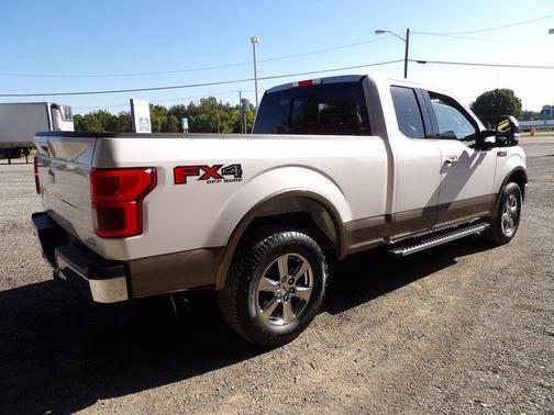 White Platinum Metallic Tri-Coat 2019 Ford F-150 Lariat