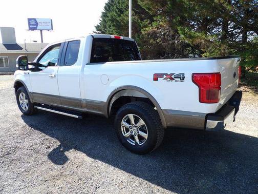 White Platinum Metallic Tri-Coat 2019 Ford F-150 Lariat