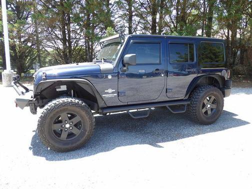 True Blue Pearlcoat 2012 Jeep Wrangler Unlimited Freedom Edition