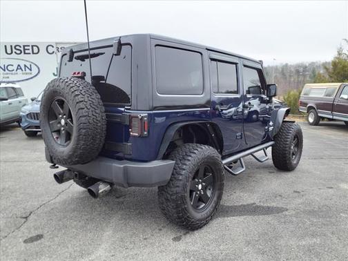 True Blue Pearlcoat 2012 Jeep Wrangler Unlimited Freedom Edition