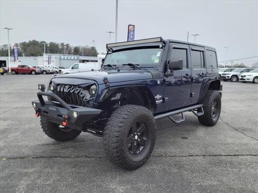 True Blue Pearlcoat 2012 Jeep Wrangler Unlimited Freedom Edition