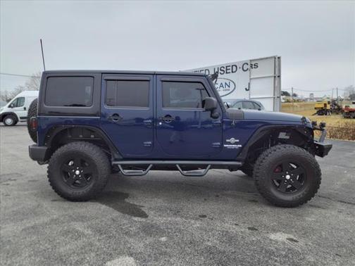 True Blue Pearlcoat 2012 Jeep Wrangler Unlimited Freedom Edition