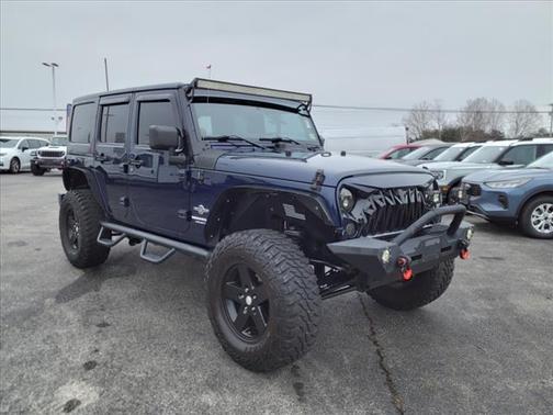True Blue Pearlcoat 2012 Jeep Wrangler Unlimited Freedom Edition