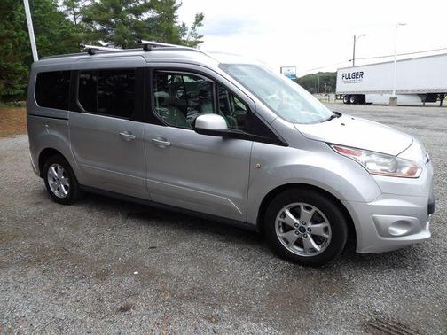 Silver Metallic 2016 Ford Transit Connect Titanium w/Rear Liftgate