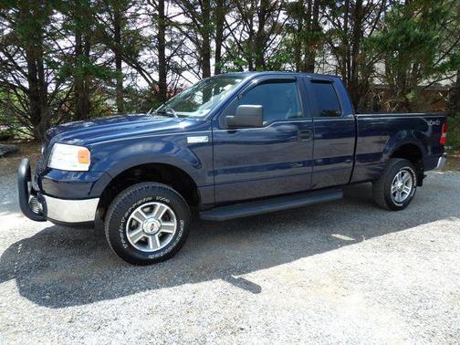 Medium Wedgewood Blue Clearcoat Metallic 2005 Ford F-150 XLT SuperCab