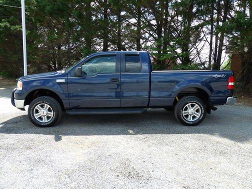 Medium Wedgewood Blue Clearcoat Metallic 2005 Ford F-150 XLT SuperCab