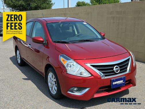Burgundy 2019 Nissan Versa S