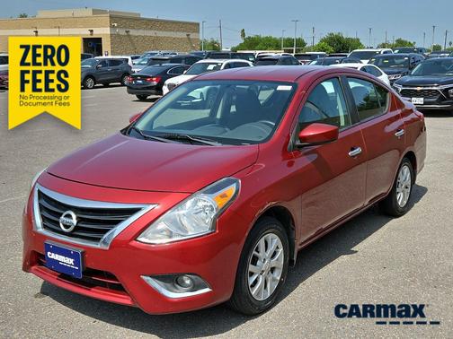 Burgundy 2019 Nissan Versa S