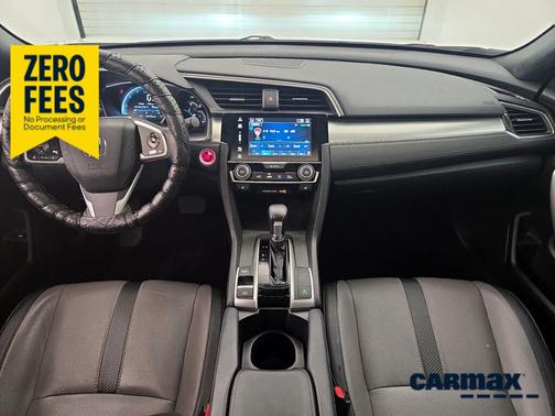 White 2017 Honda Civic Touring