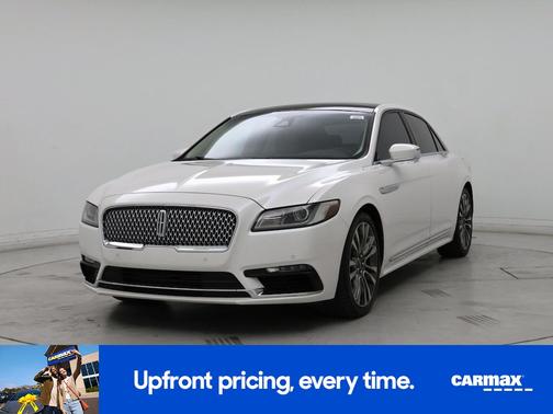 White 2017 Lincoln Continental Reserve