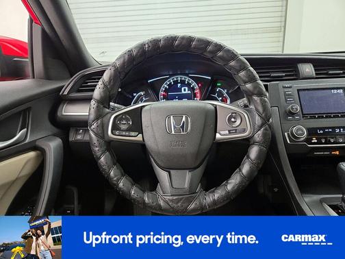 Red 2017 Honda Civic LX-P