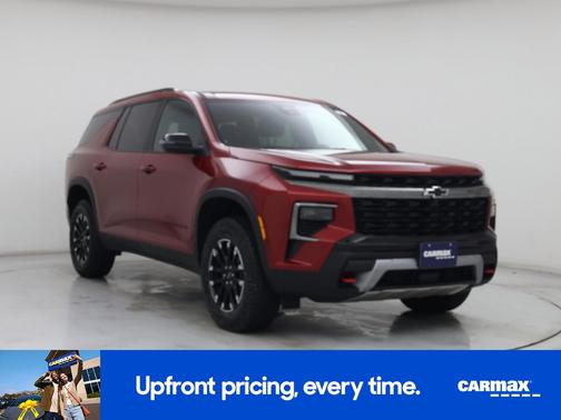 Burgundy 2025 Chevrolet Traverse Z71