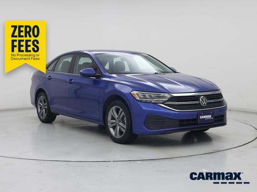 Blue 2022 Volkswagen Jetta SE