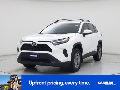 White 2022 Toyota RAV4 XLE