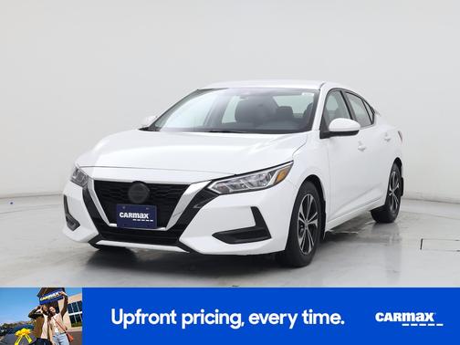 White 2022 Nissan Sentra SV