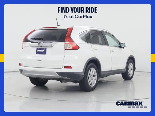 White 2015 Honda CR-V EX-L