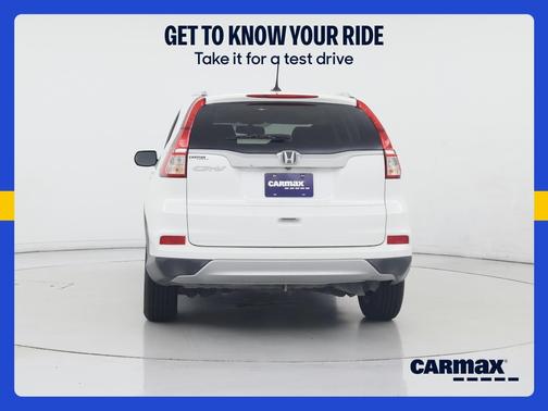 White 2015 Honda CR-V EX-L