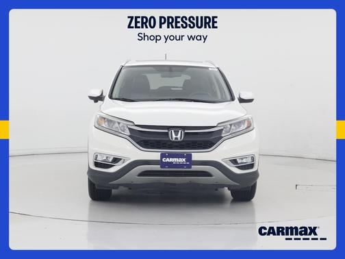 White 2015 Honda CR-V EX-L