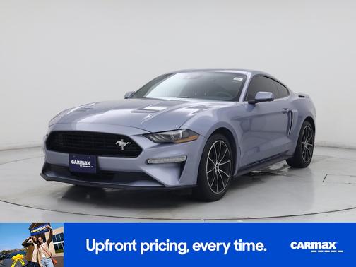 Blue 2022 Ford Mustang Ecoboost Premium