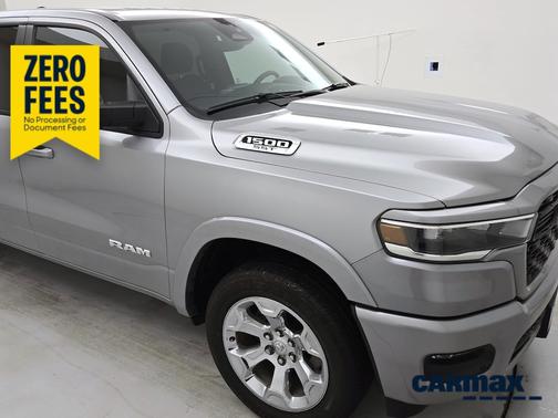 Silver 2025 RAM 1500 Lonestar